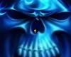 Blue Skull Flow Light