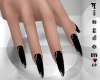 Sharp nails, mix black