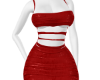 Aya dress red