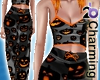 halloween silk pjs