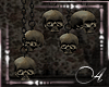 Haunted House Skulls