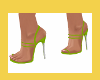 AVA HOT LIME GREEN SHOES