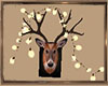 Deer Head With Lights