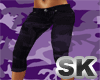 (SK) Black camo Jeans