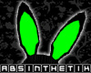 *TiK* Green Bunny Ears