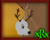 Reindeer Earrings White