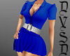 BlueRuffledTop&Skirt