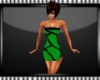 -KX- Green diamond dress