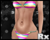 [Rx]Stripe bikini pastel
