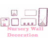 Purple Nursery Wall Deco
