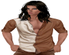 Two-Tone Brown Shirt