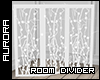 A| White Room Divider