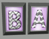 Purple kids Wall Decor