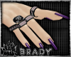 [B]purple nails