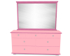 pink dresser w/mirror