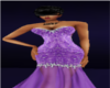 Purple Designer Gown