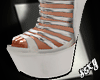 (X)white shoes