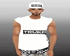 TRUKFIT MUSCLE TEE WHITE