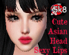 Cute Asian Head 5K8