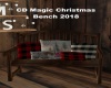 CD Magic Christmas Bench