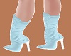 D*sky blue boots