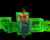 Toxic Green Club Cubes