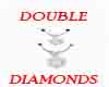 Double Diamond Necklace