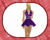 SEXY Caz purple dress