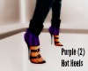 *S* Purple (2) Hot Heels