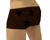 Brown Star Shorts Custom