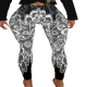 Black laced pants
