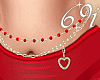 ! Gold -Belly Heart
