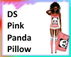 DS Pink Panda Pillow
