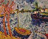 Painting by Vlaminck