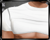 Muscle Crop Top White