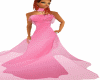 pink silk gown