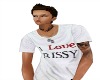 [J] I Love Rissy top