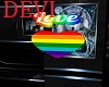 DV Pride Floor Sign