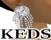 KEDS DIAMOND EARRINGS