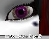 metallic pink eyes
