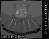 -V- Pewter Corset Skirt