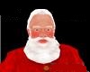 Santa Clause Flying SLeigh Reindeers Merry Christmas 
