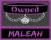 Owned Collar: Purple