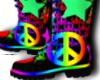 ! Peace Boots