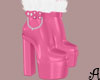 A| XMAS Boots Pink