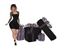 Purple Gift boxes