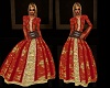 Red Medieval Gown ~