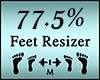 Foot Shoe Scaler 77.5%