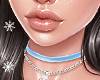 Velvet Blue Choker