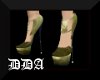 Green Copper High Heels
